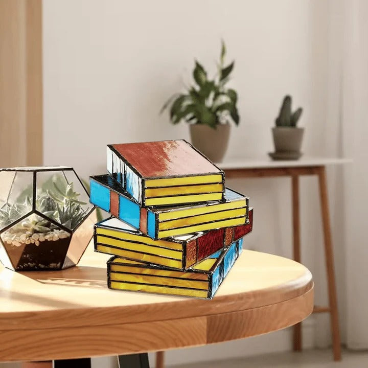 Literary Elegance Book-Inspired Table Lamp