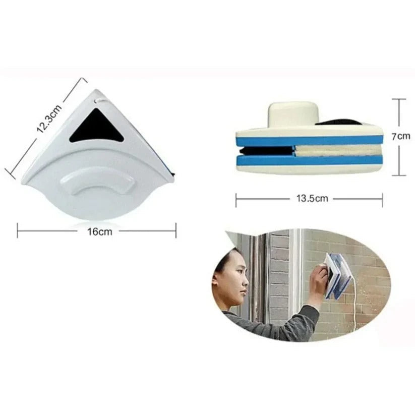 Magnetic Window Cleaner with Dual-Sided Design