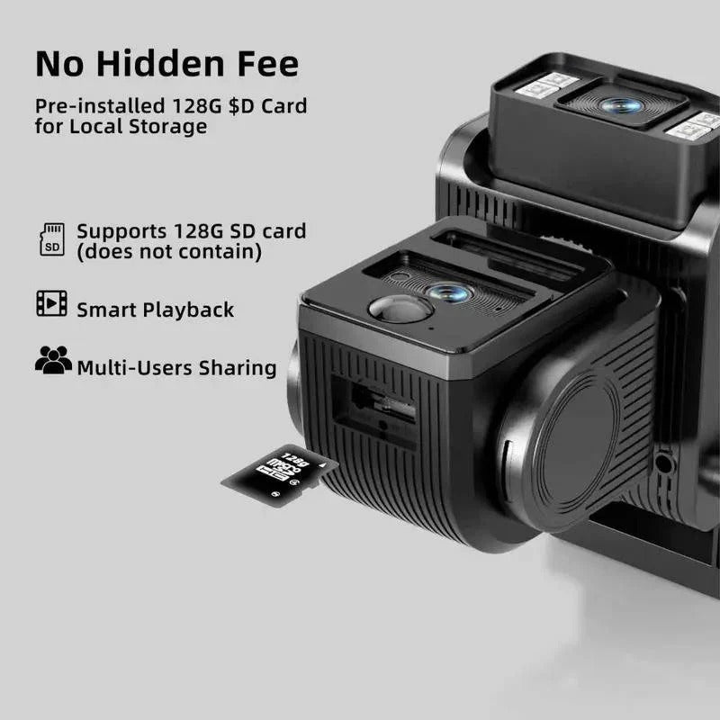 Eco-Friendly Solar Security Camera with Smart Tracking