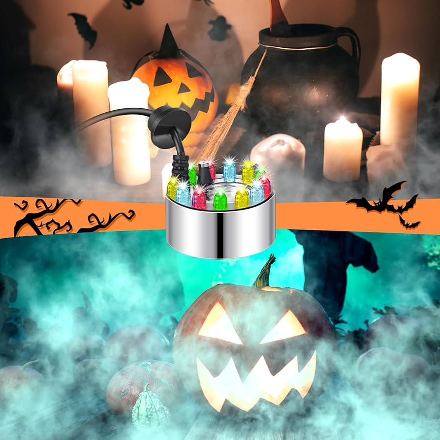 Water Fogger with LED Light