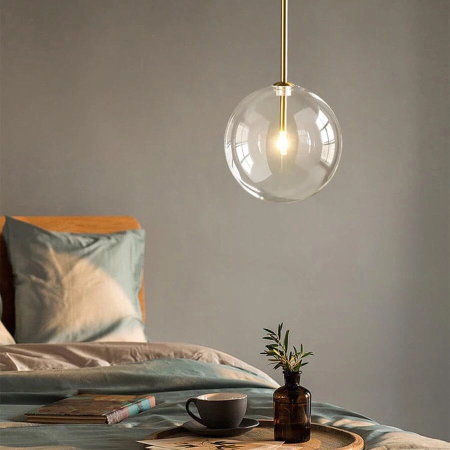 Nordic Glow Glass Pendant Light for Modern Living