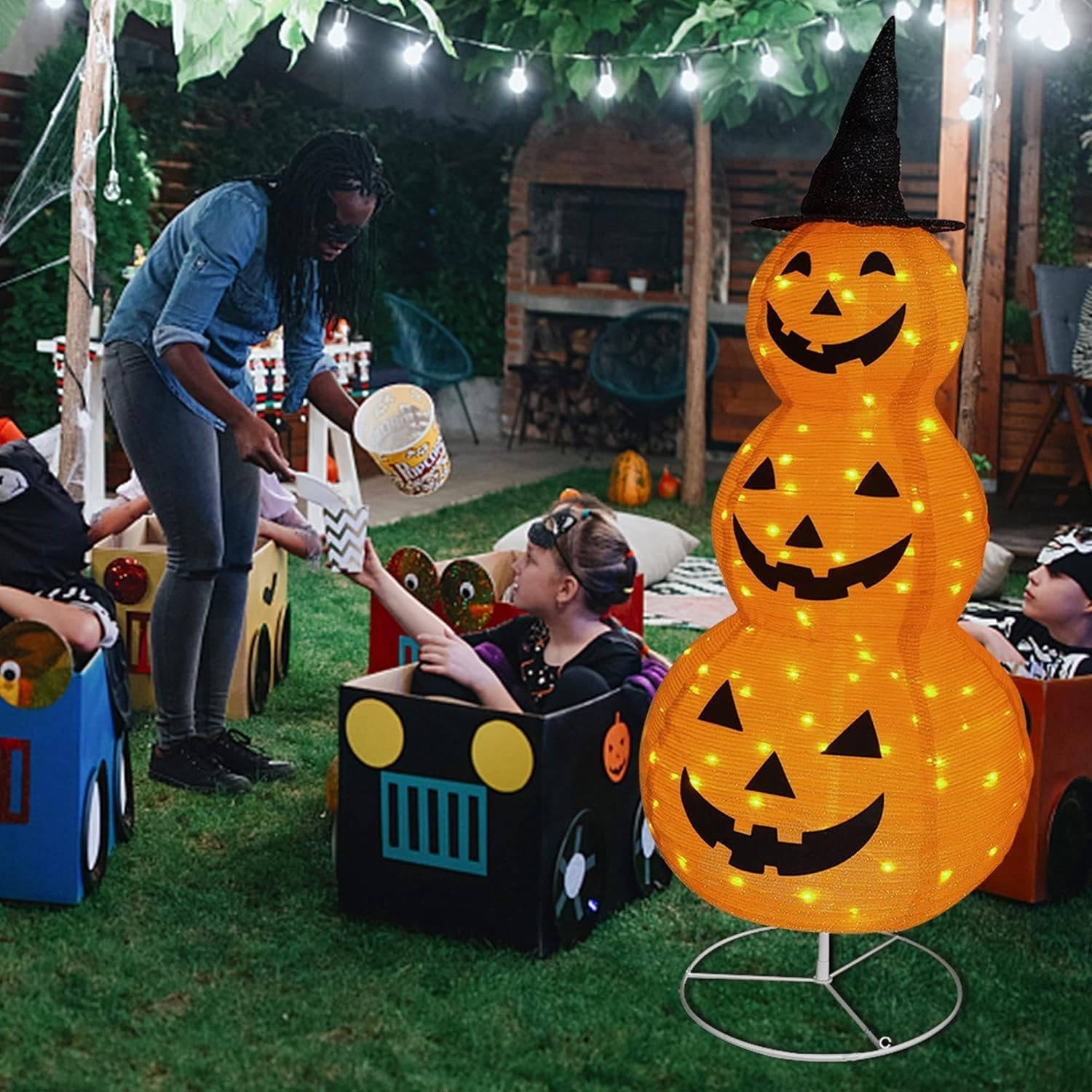Outdoor Decorations for Halloween Pumpkins