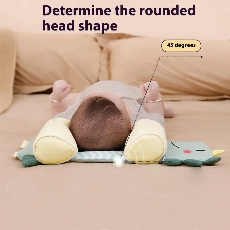 Infant Head Support Pillow with Adjustable Features