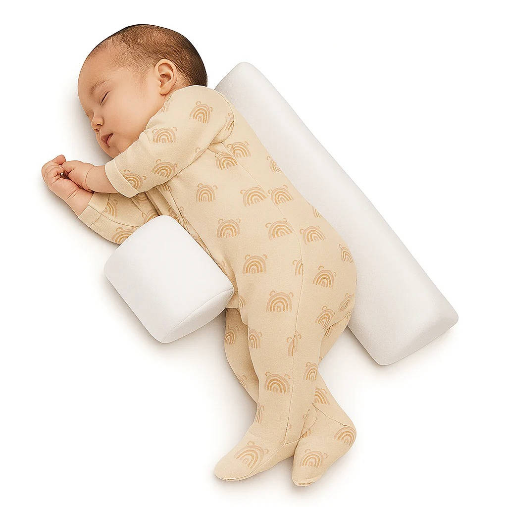 Wedge Pillow for Newborns - Side Sleeping Support