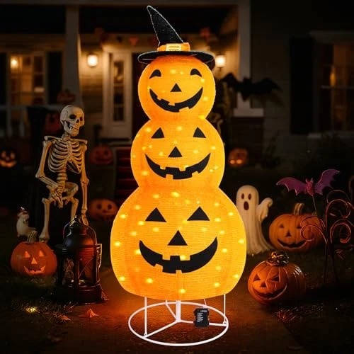 Outdoor Decorations for Halloween Pumpkins