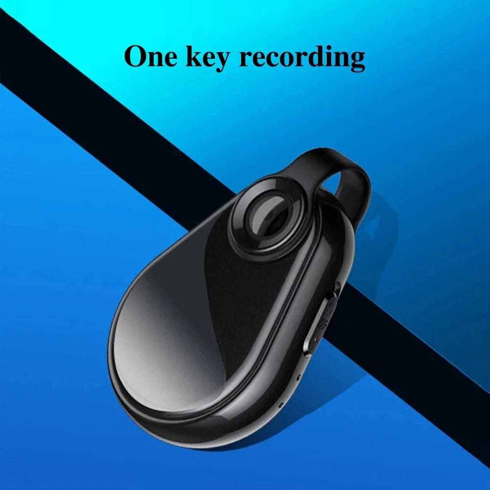 Stealth Recording Pendant with Audio and Video Capture
