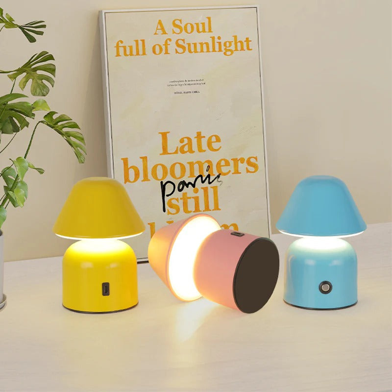 Sleek Touch-Controlled Table Lamp with Adjustable Brightness