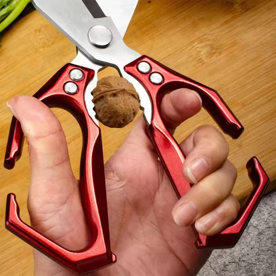 Multi-Purpose Kitchen Scissors for Food Preparation