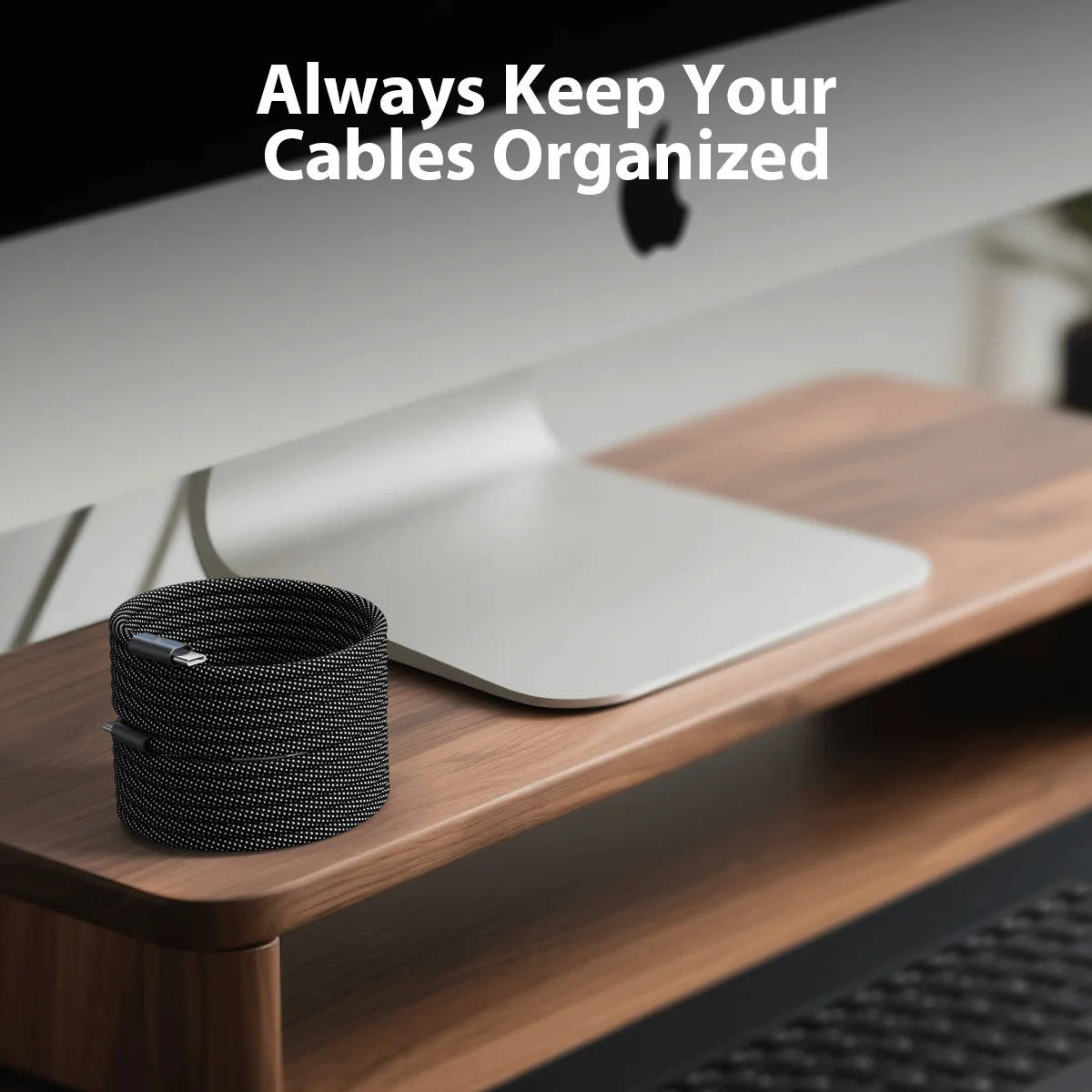 Super Fast Charging Anti-Tangle Magnetic Cable