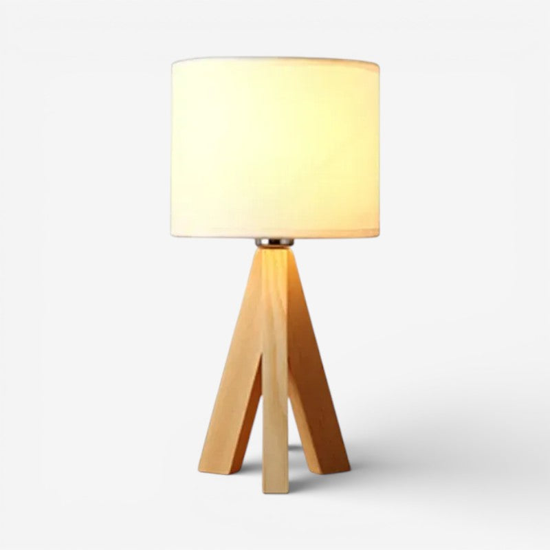 Sleek Compact Lamp with Gentle Warm Glow for Any Room