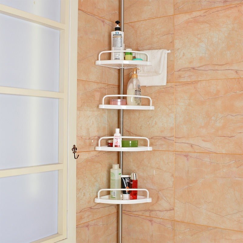 Versatile Shower Storage Tower with Rust-Resistant Features