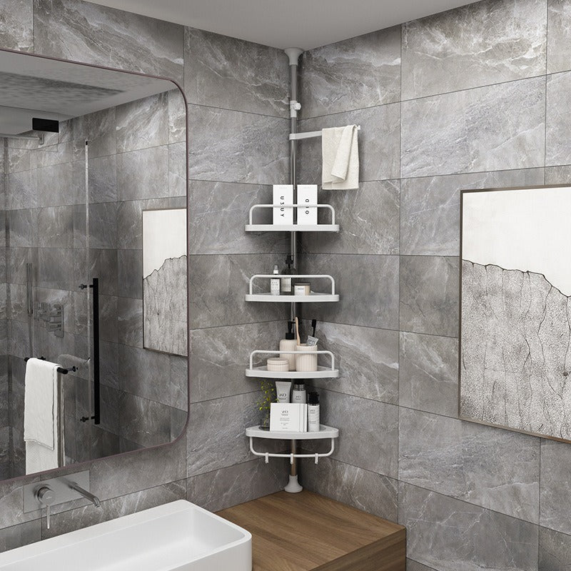Versatile Shower Storage Tower with Rust-Resistant Features