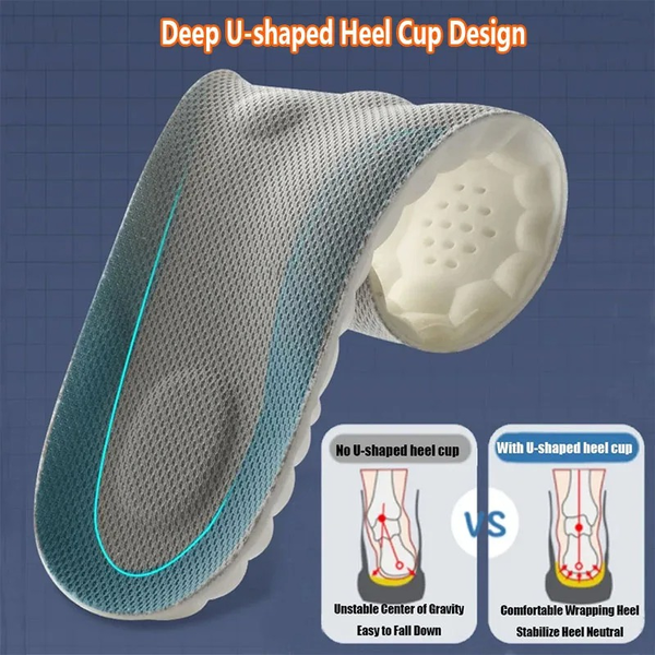 CloudStep Comfort Insoles - Luxuriously Soft Support