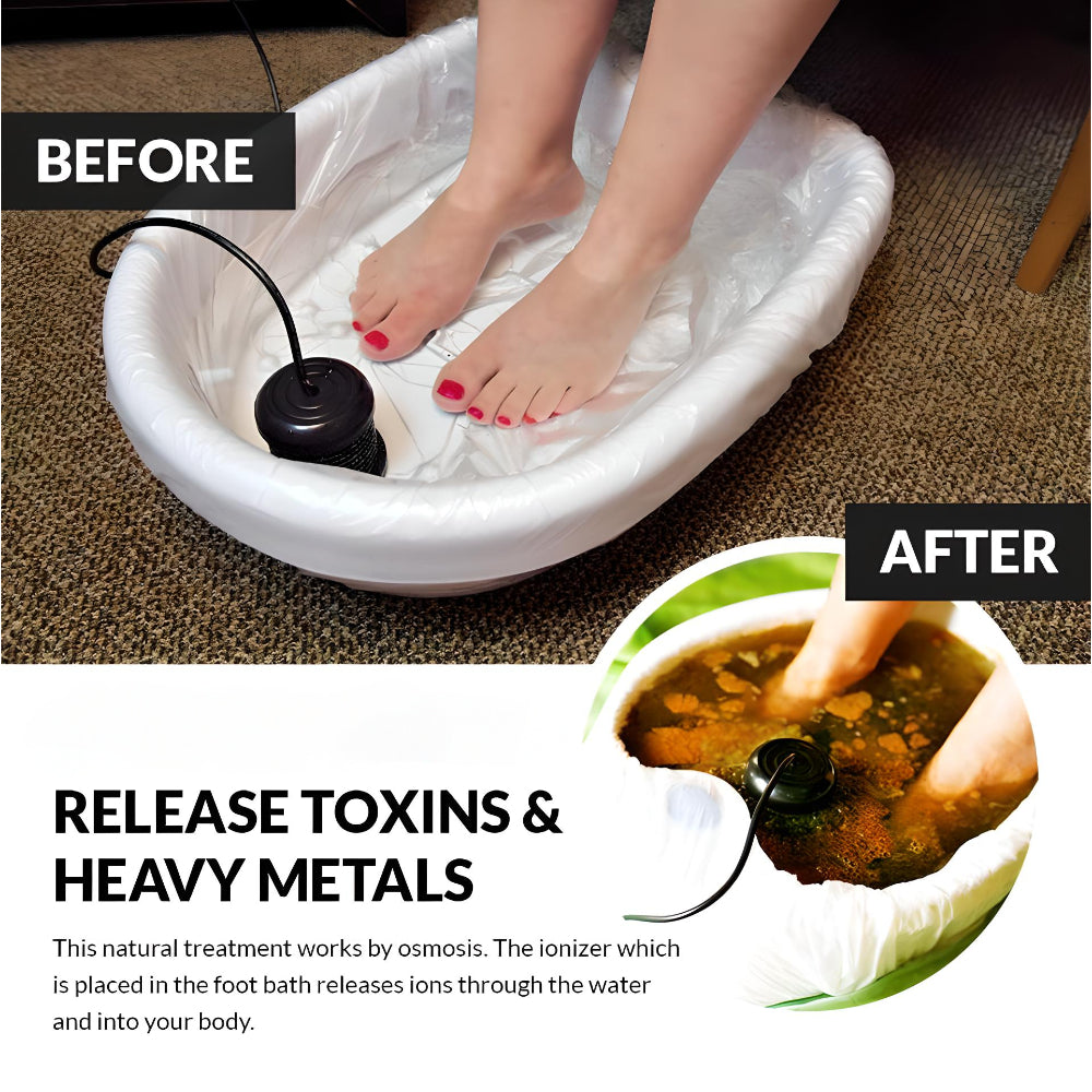 Portable Relaxation Foot Spa with Ionic Technology