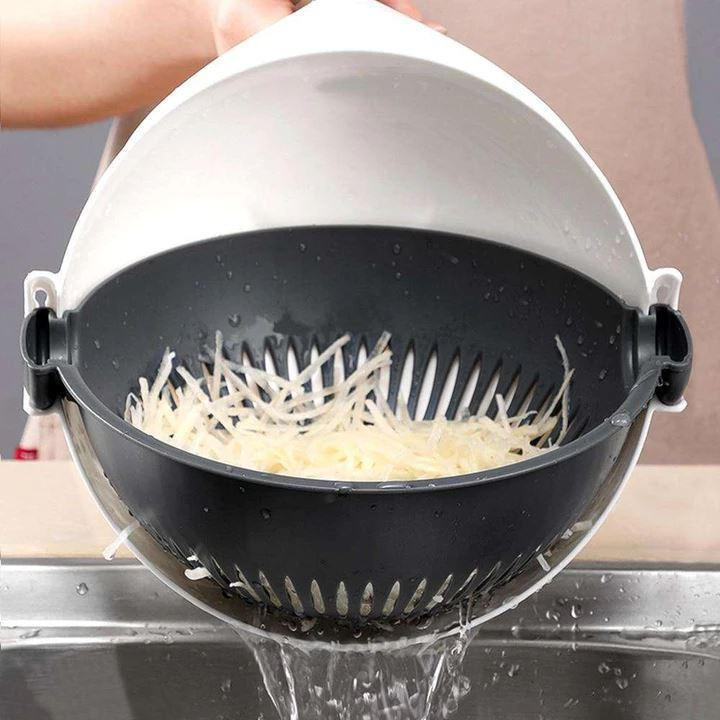 Multi-Function Vegetable Slicer and Chopper - 7 Tools in 1