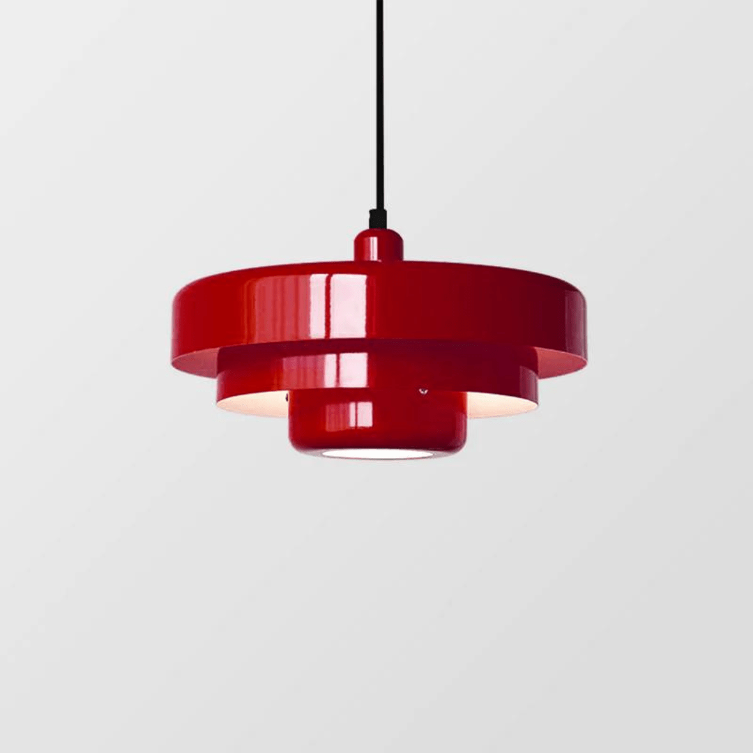 ChromaGlow Tiered Pendant Light in Soft Pastel Shades