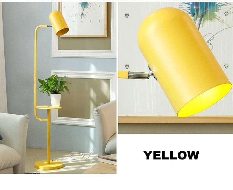 Taavita Floor Lamp Colorful Minimalist Design