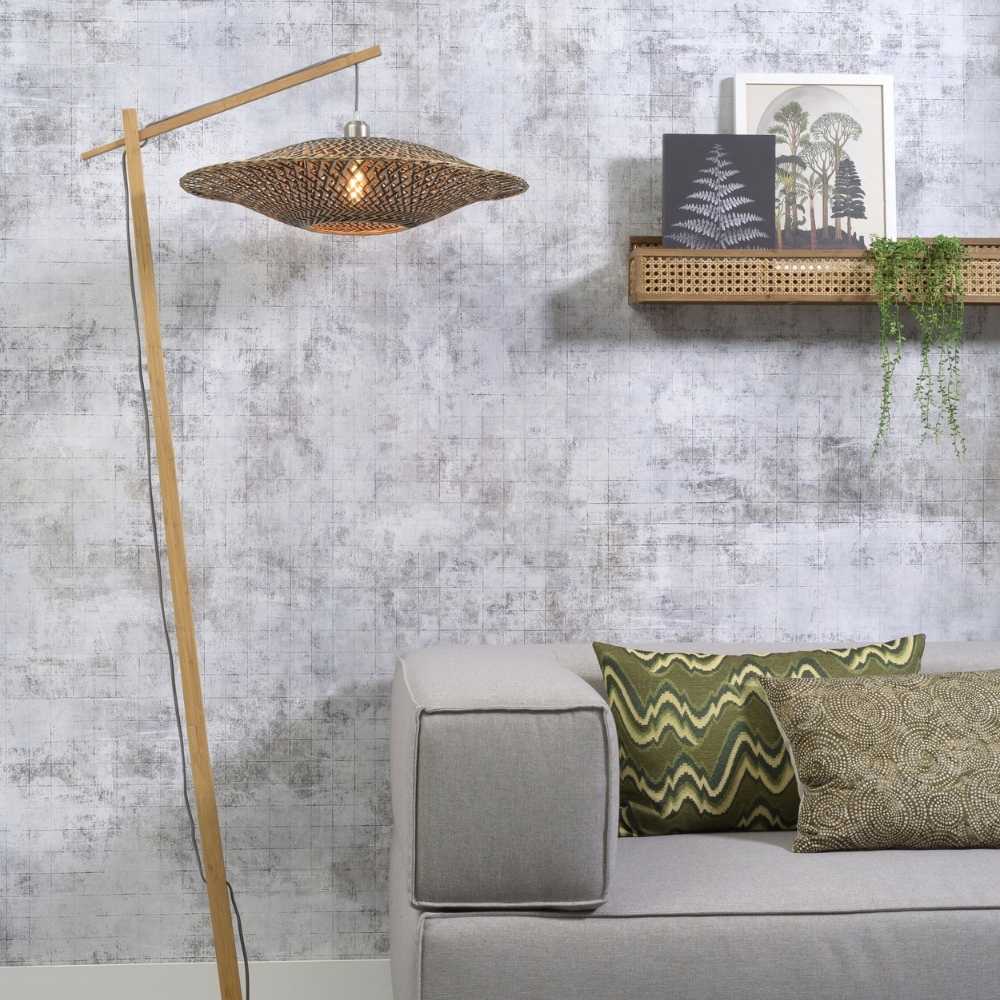 Natural Bamboo Floor Lamp | Taavita 2