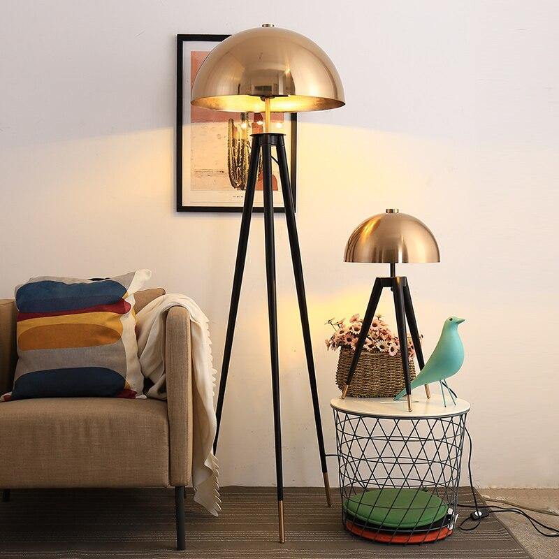 Taavita modern floor lamp | Taavita with mushroom-shaped shade