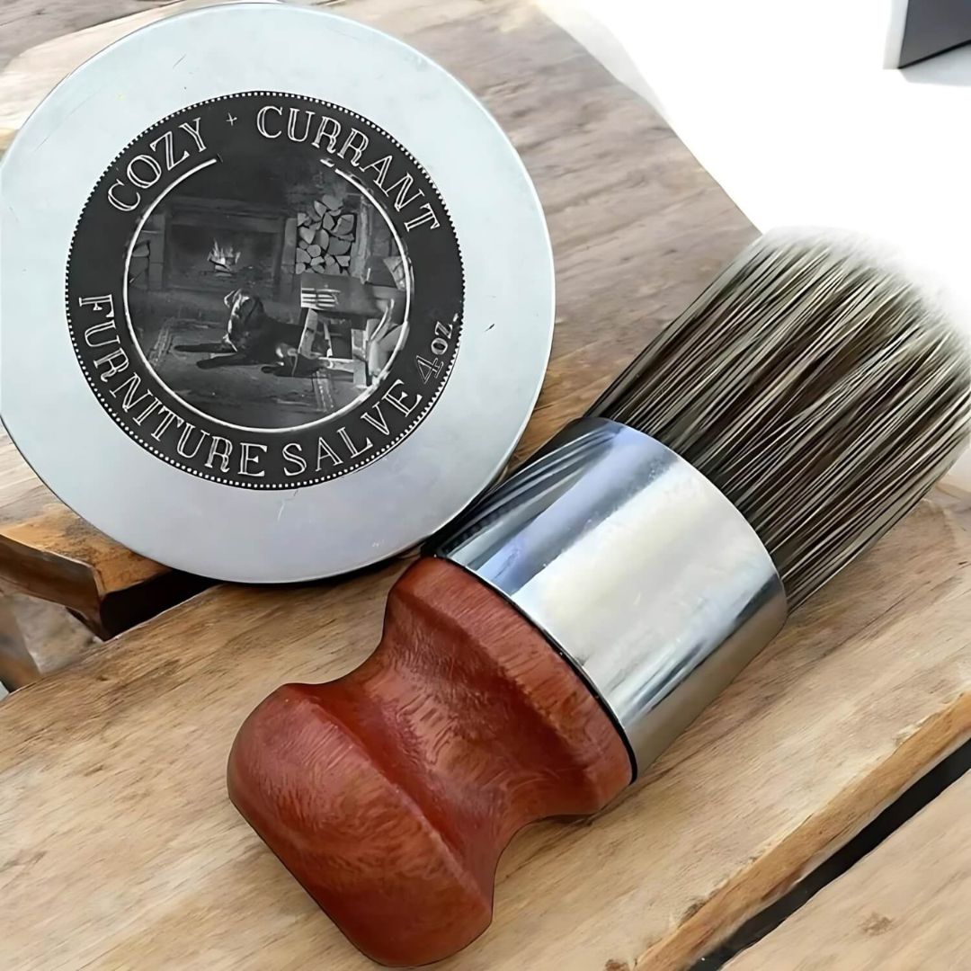 Conditioning Balm for Leather with Brush – Restore Luster and Avoid Damage