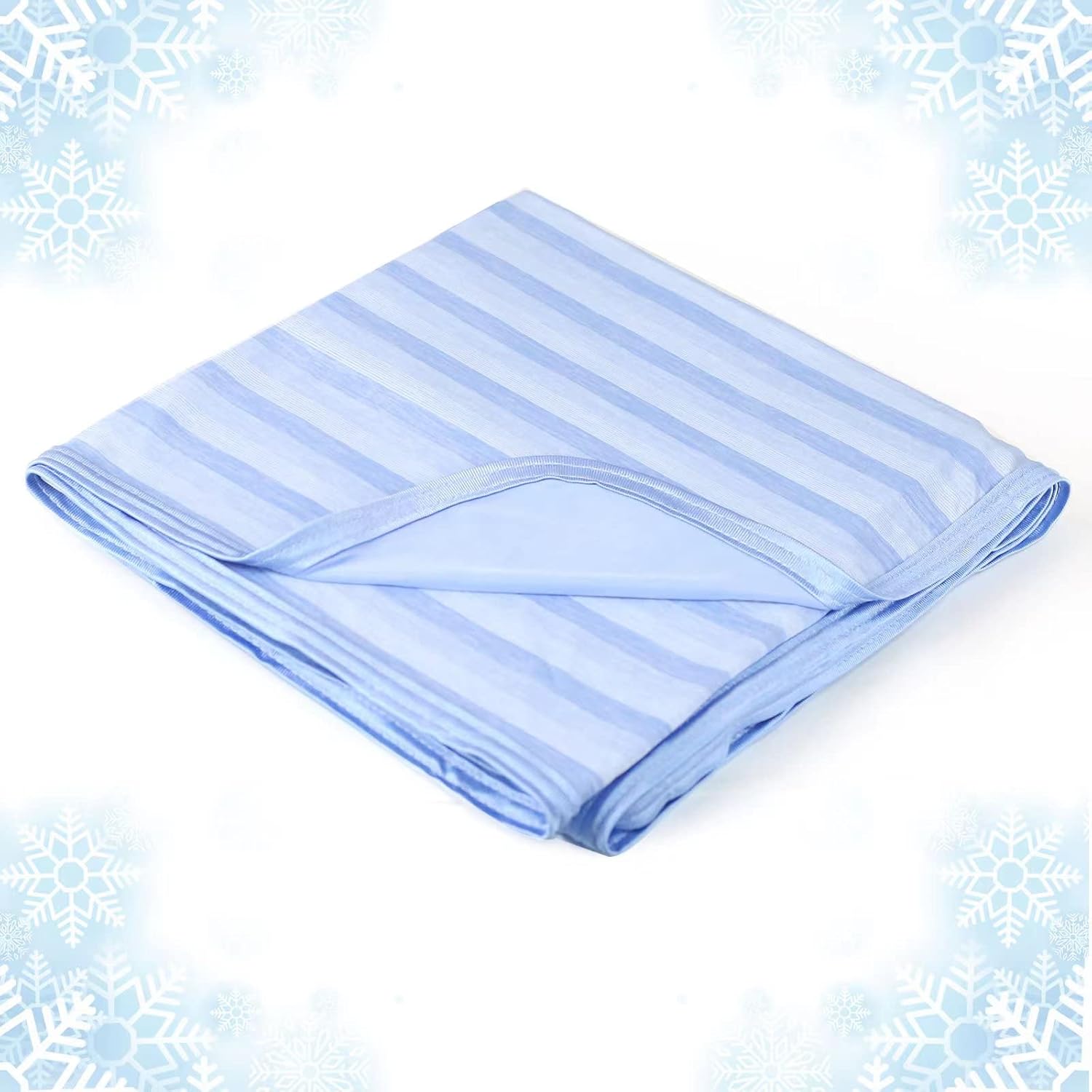 Lightweight Double-Sided Cooling Blanket for Hot Sleepers – Breathable Summer Throw