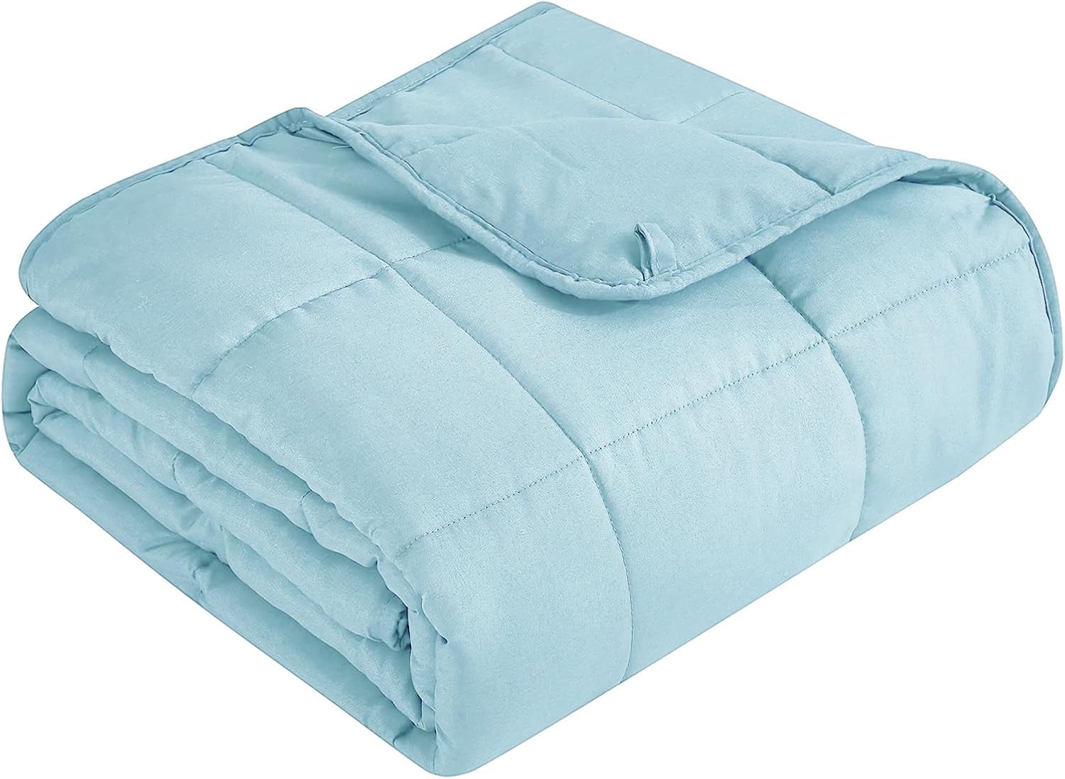 Cooling Microfiber Weighted Blanket for Year-Round Comfort and Relaxation