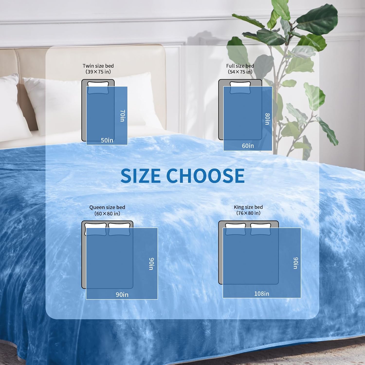 Cooling Throw Blanket for Hot Sleepers – Lightweight Summer Comfort