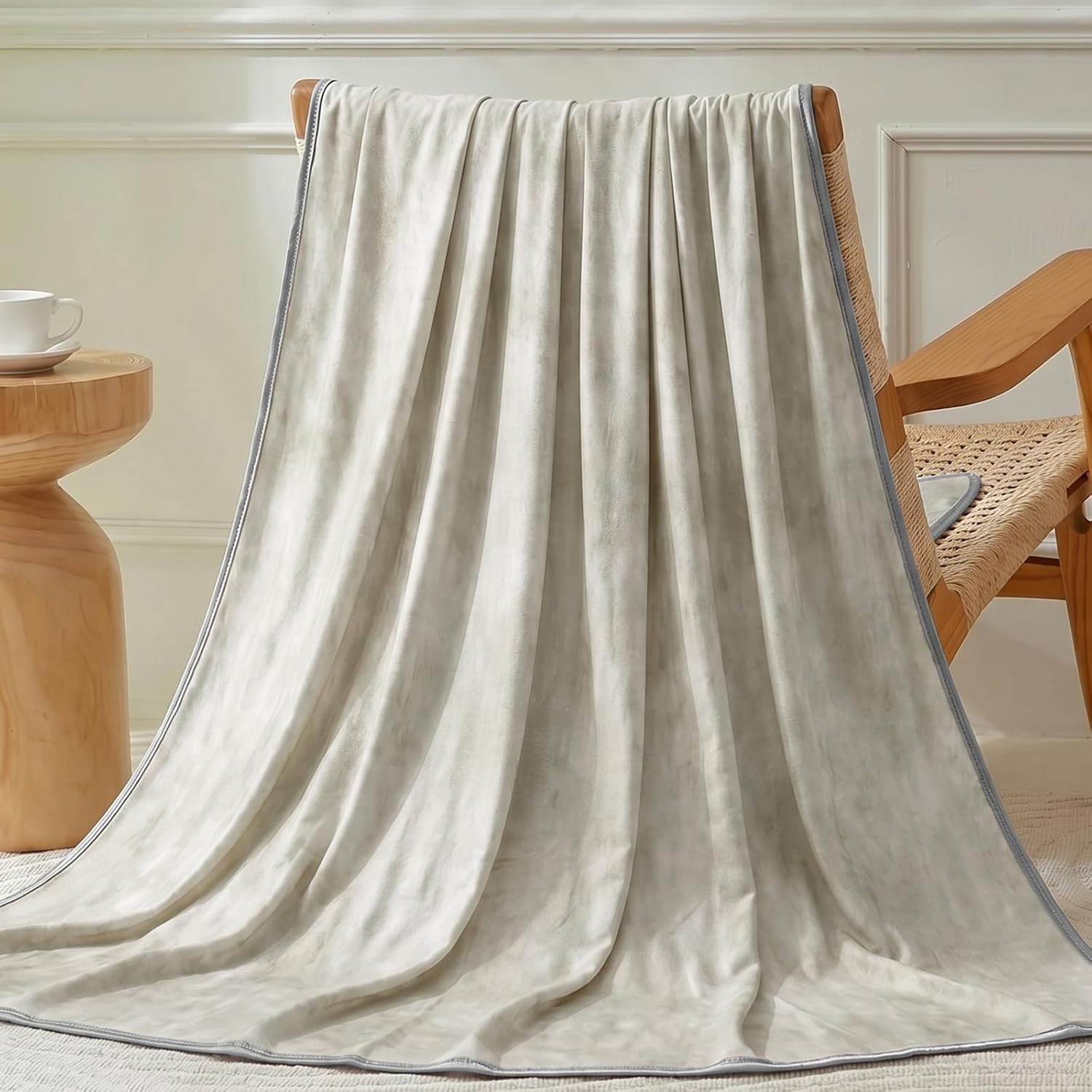 Cooling Throw Blanket for Hot Sleepers – Lightweight Summer Comfort