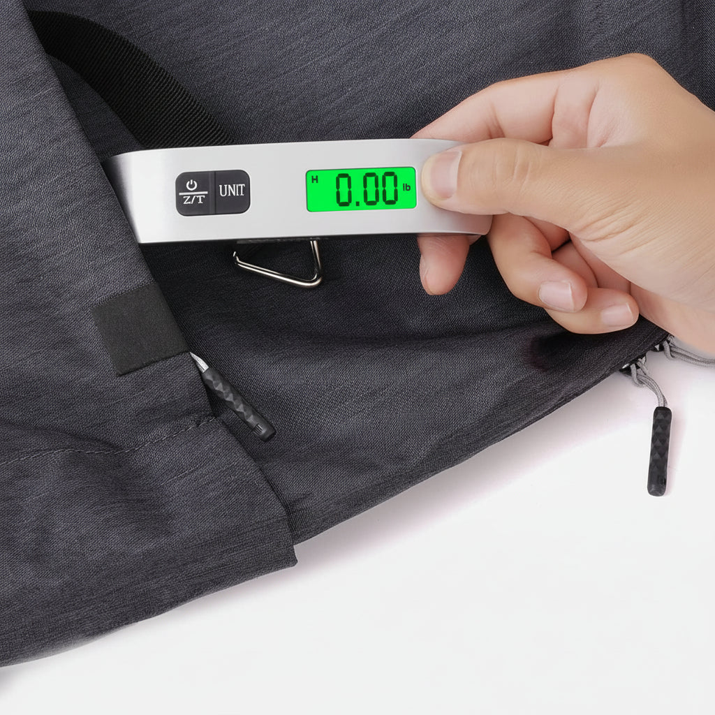 Compact Digital Baggage Weight Checker for Travelers