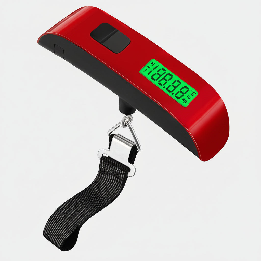 Compact Digital Baggage Weight Checker for Travelers