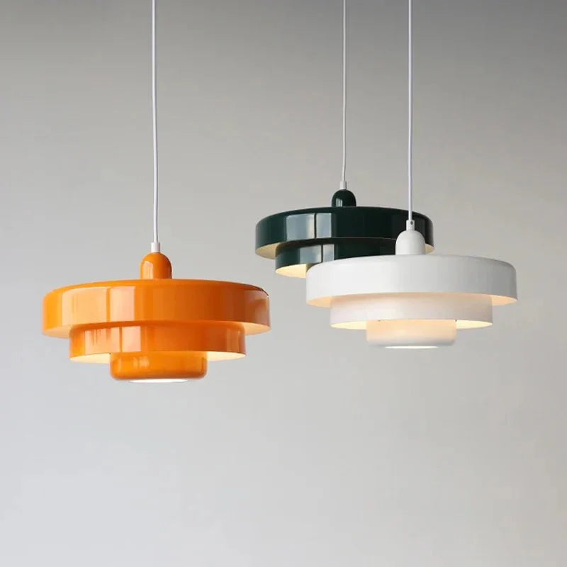 Scandinavian Orange Ceiling lamp