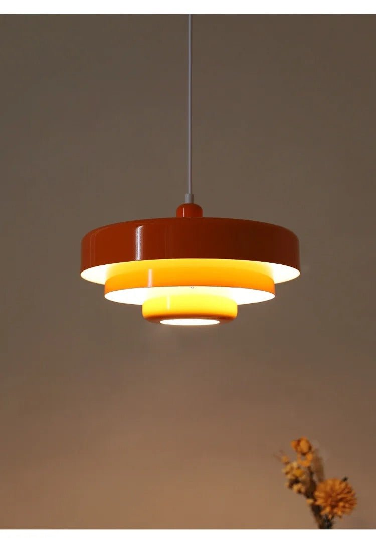 Scandinavian Orange Ceiling lamp