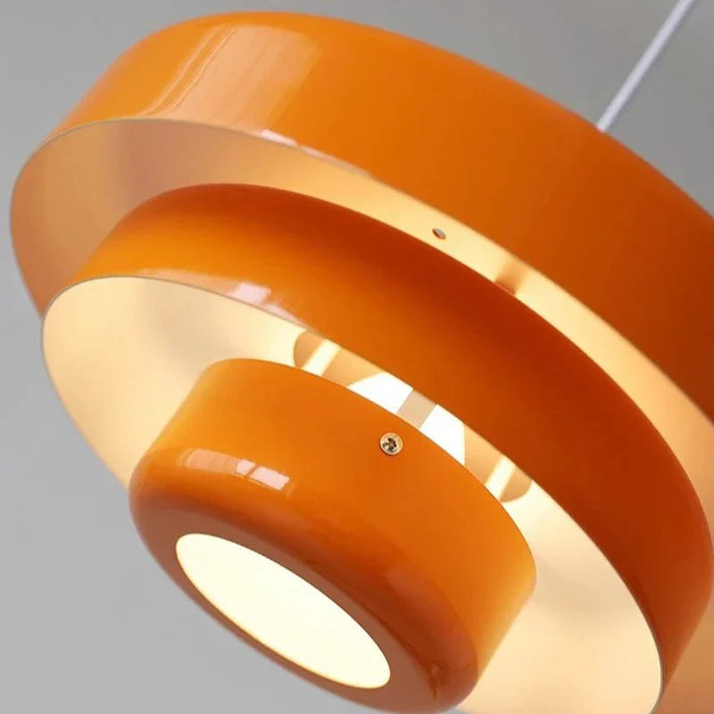 Scandinavian Orange Ceiling lamp