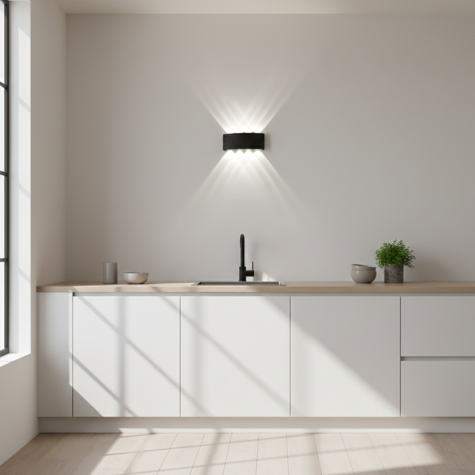 Modern Minimalist LED Wall Light | 2W–8W | Warm, Neutral, Cool White | Indoor IP20