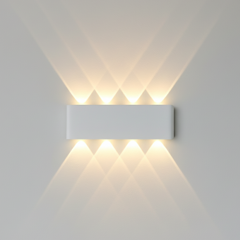 Modern Minimalist LED Wall Light | 2W–8W | Warm, Neutral, Cool White | Indoor IP20