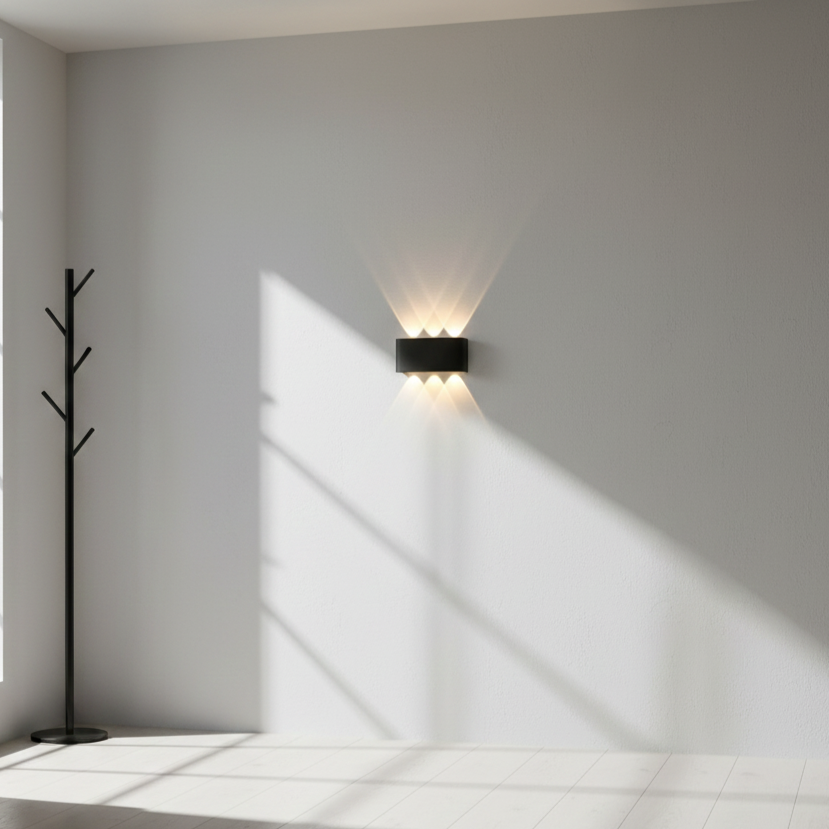 Modern Minimalist LED Wall Light | 2W–8W | Warm, Neutral, Cool White | Indoor IP20