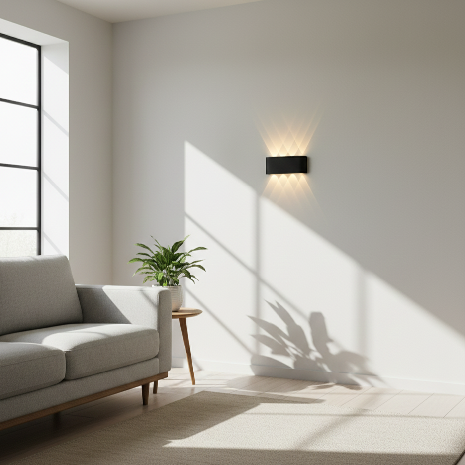Modern Minimalist LED Wall Light | 2W–8W | Warm, Neutral, Cool White | Indoor IP20