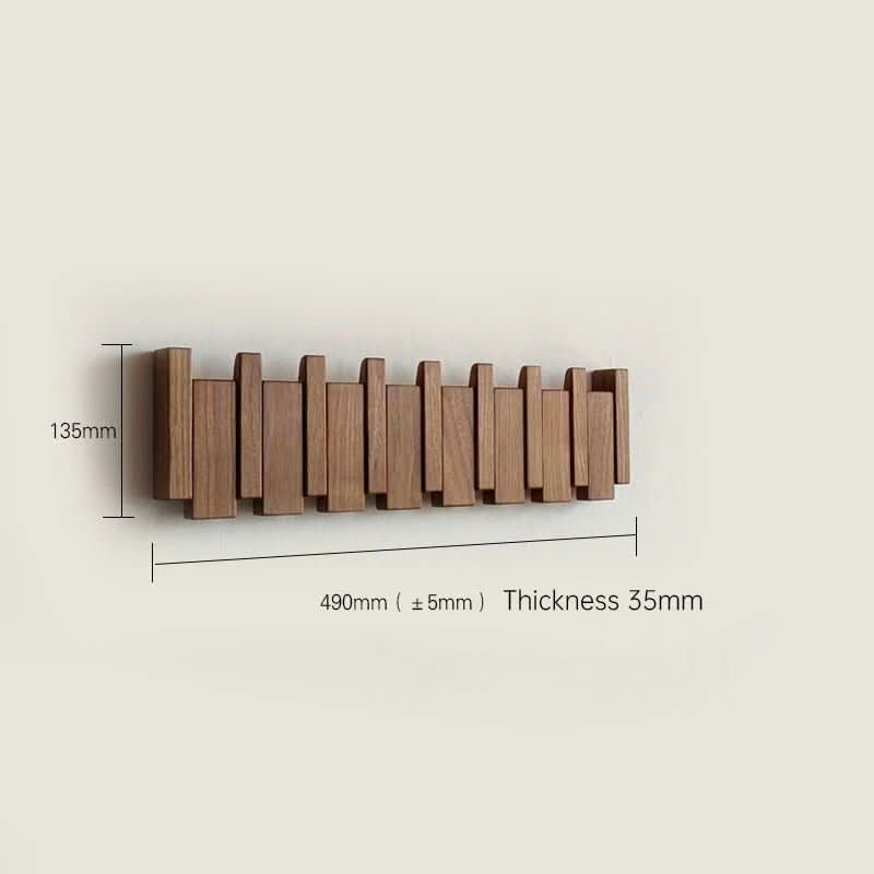 Sleek Folding Wall Hook for Effortless Organization