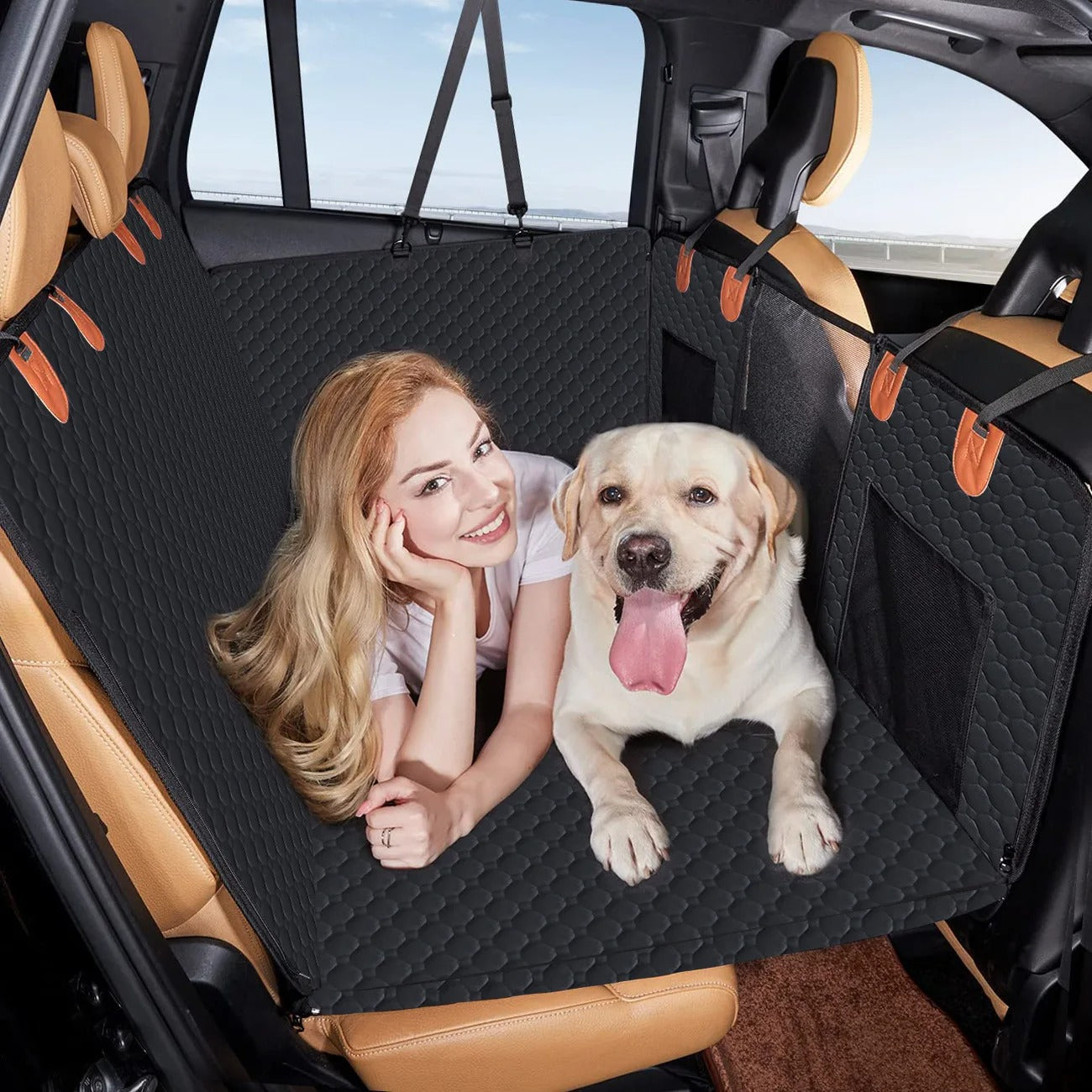 Durable Waterproof Pet Seat Cover for Cars