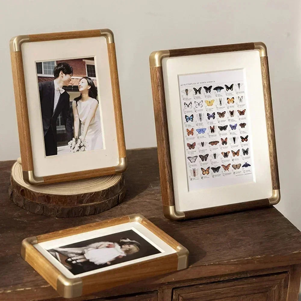 Elegant Acrylic Photo Frame with Magnetic Closure
