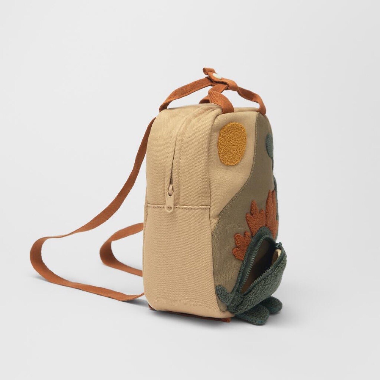 Eco-Friendly Adventure Backpack for Kids with Unique Embroidery