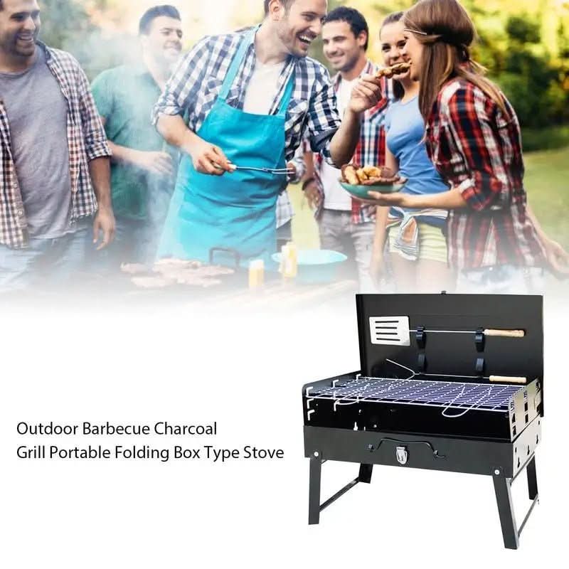 EcoGrill Portable Steel Barbecue for Outdoor Adventures