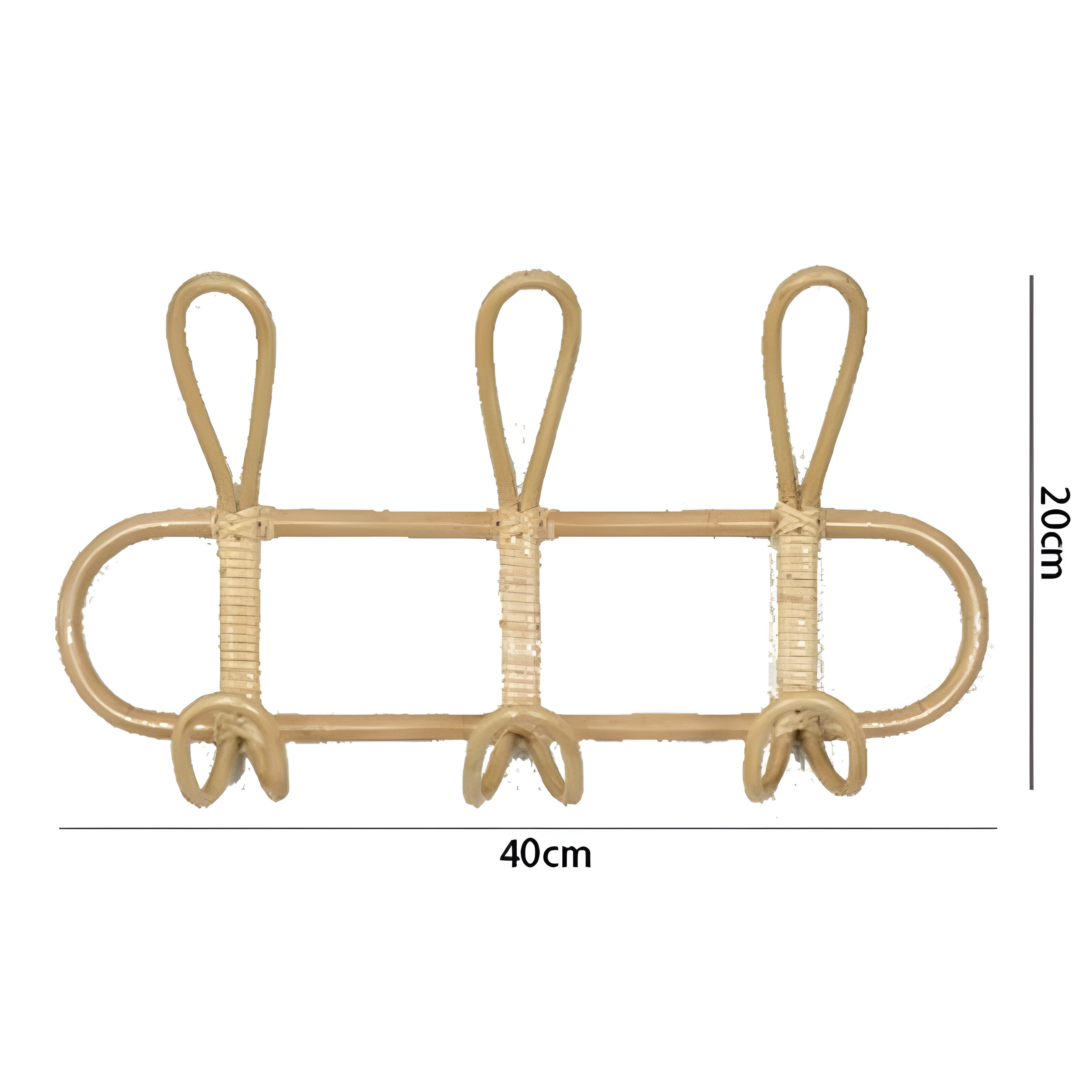 Charming Rattan Wall Organizer for Kids' Rooms