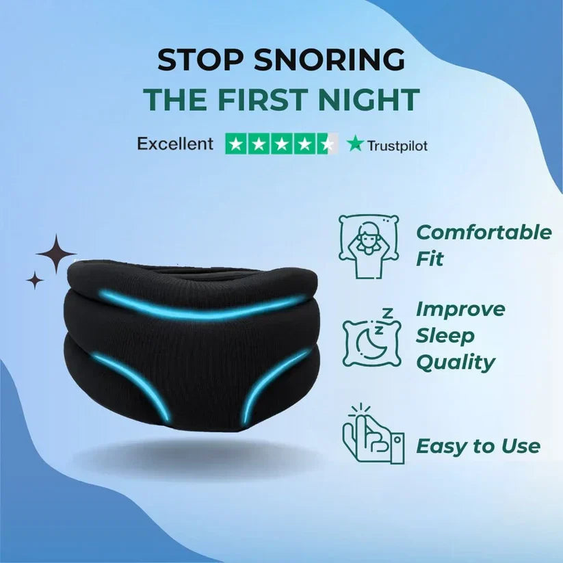 Ergonomic Sleep Enhancer Pillow for Snore-Free Nights