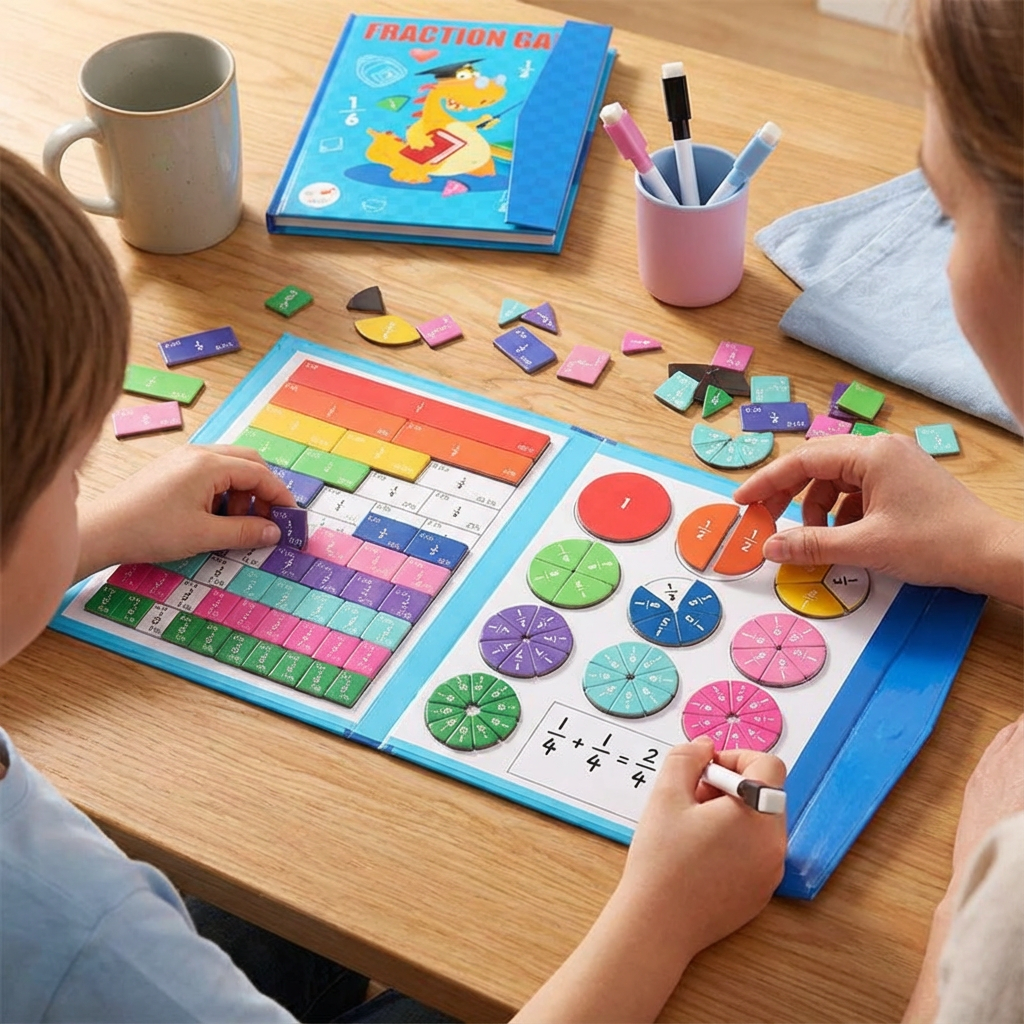 Engaging Math Magnet Playset for Creative Learning