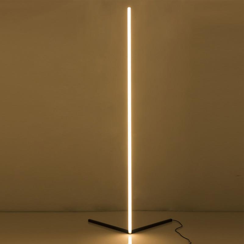 Minimalist LED Corner Floor Lamp: Illuminate Your Space with Elegance