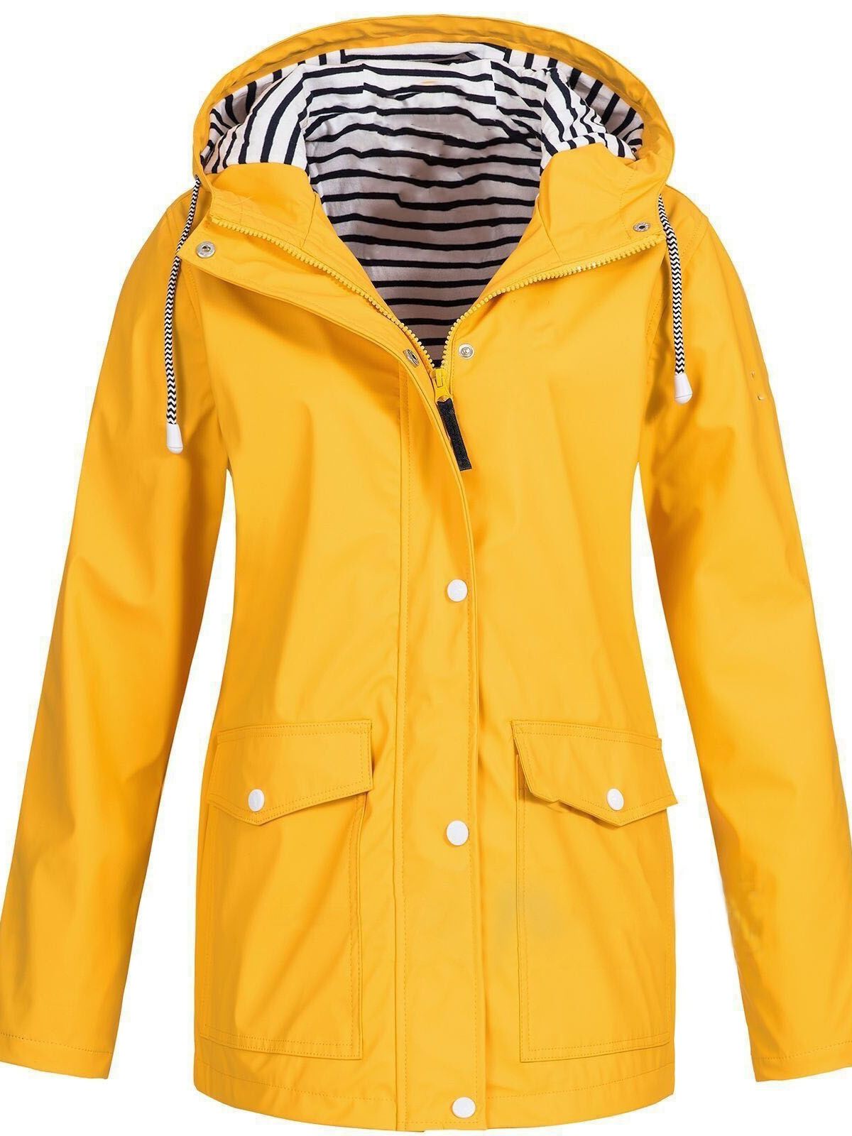 ElementGuard Stylish Waterproof Windbreaker for Women