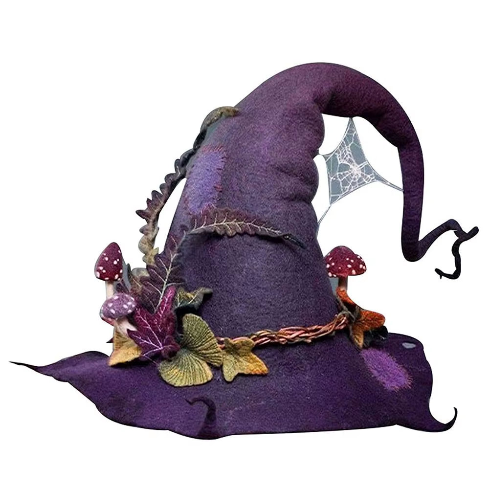 Enchanting Artisan Witch Hat for Spooky Celebrations