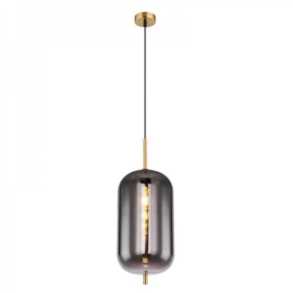 Elegant Aura Hanging Light with Customizable Glass Shades