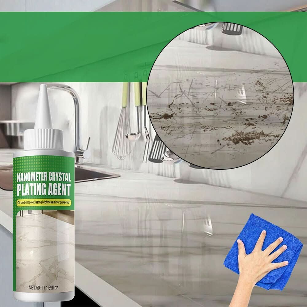 Set of 2 Stone Sealants – Glossy Finish for Marble, Granite, and More